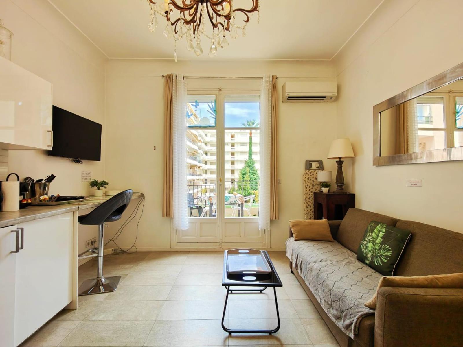 Mythique Miramar Cannes Croisette Terrasse Clim Parking Wifi Exteriör bild