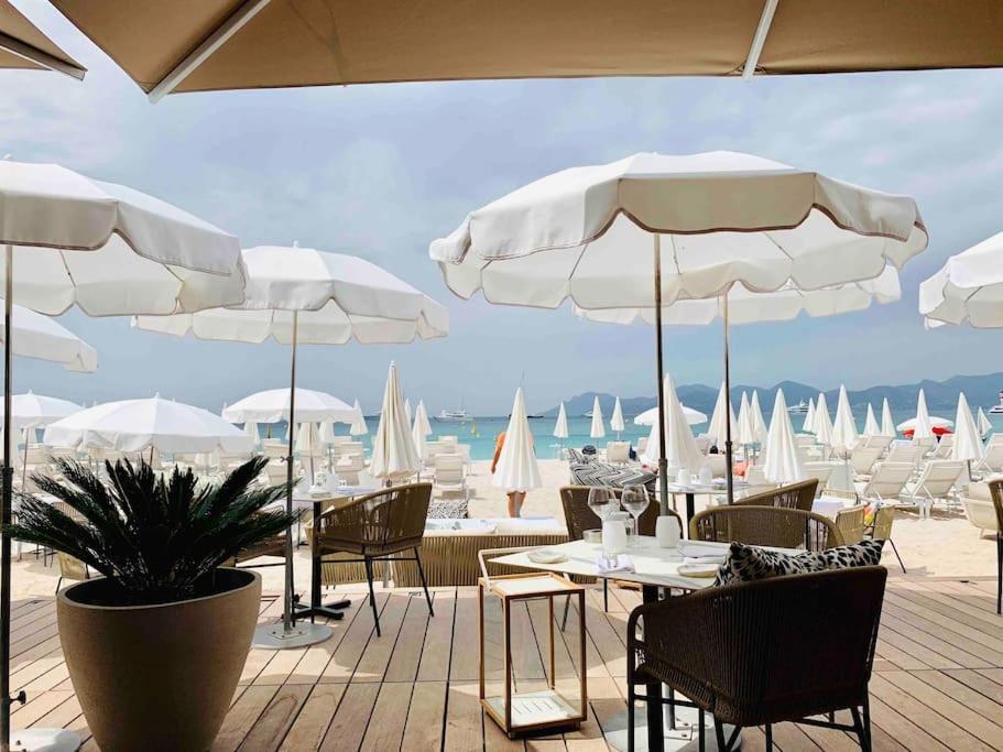 Mythique Miramar Cannes Croisette Terrasse Clim Parking Wifi Exteriör bild