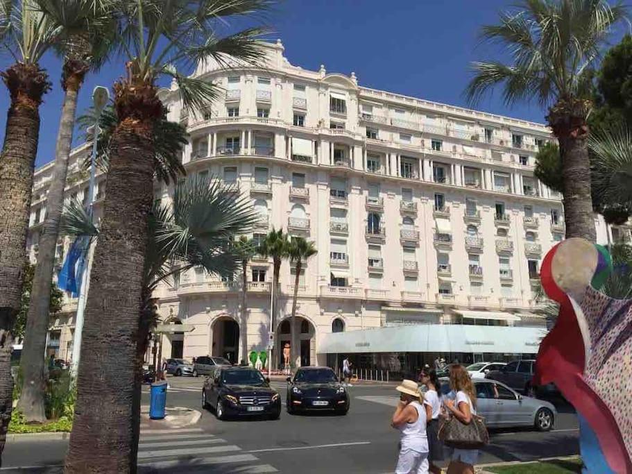 Mythique Miramar Cannes Croisette Terrasse Clim Parking Wifi Exteriör bild