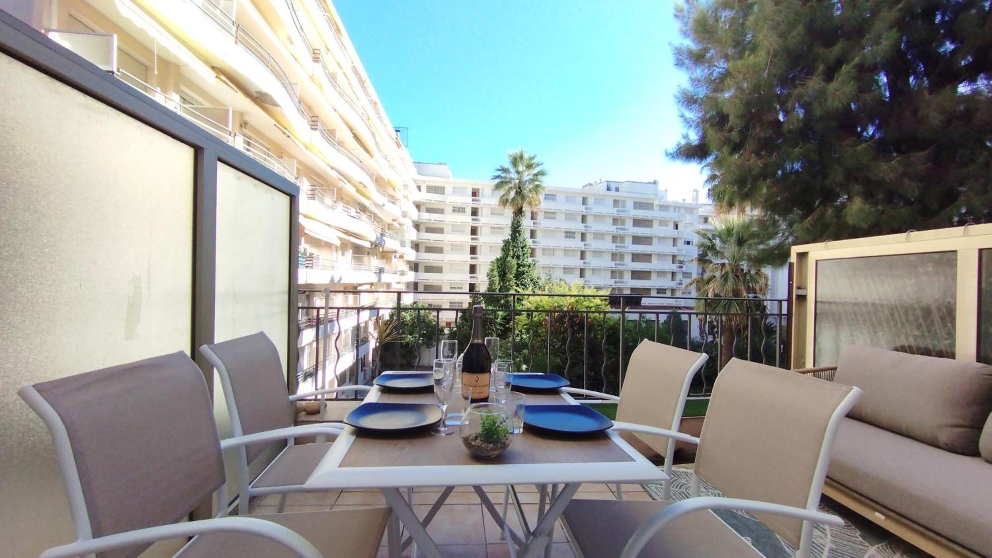 Mythique Miramar Cannes Croisette Terrasse Clim Parking Wifi Exteriör bild
