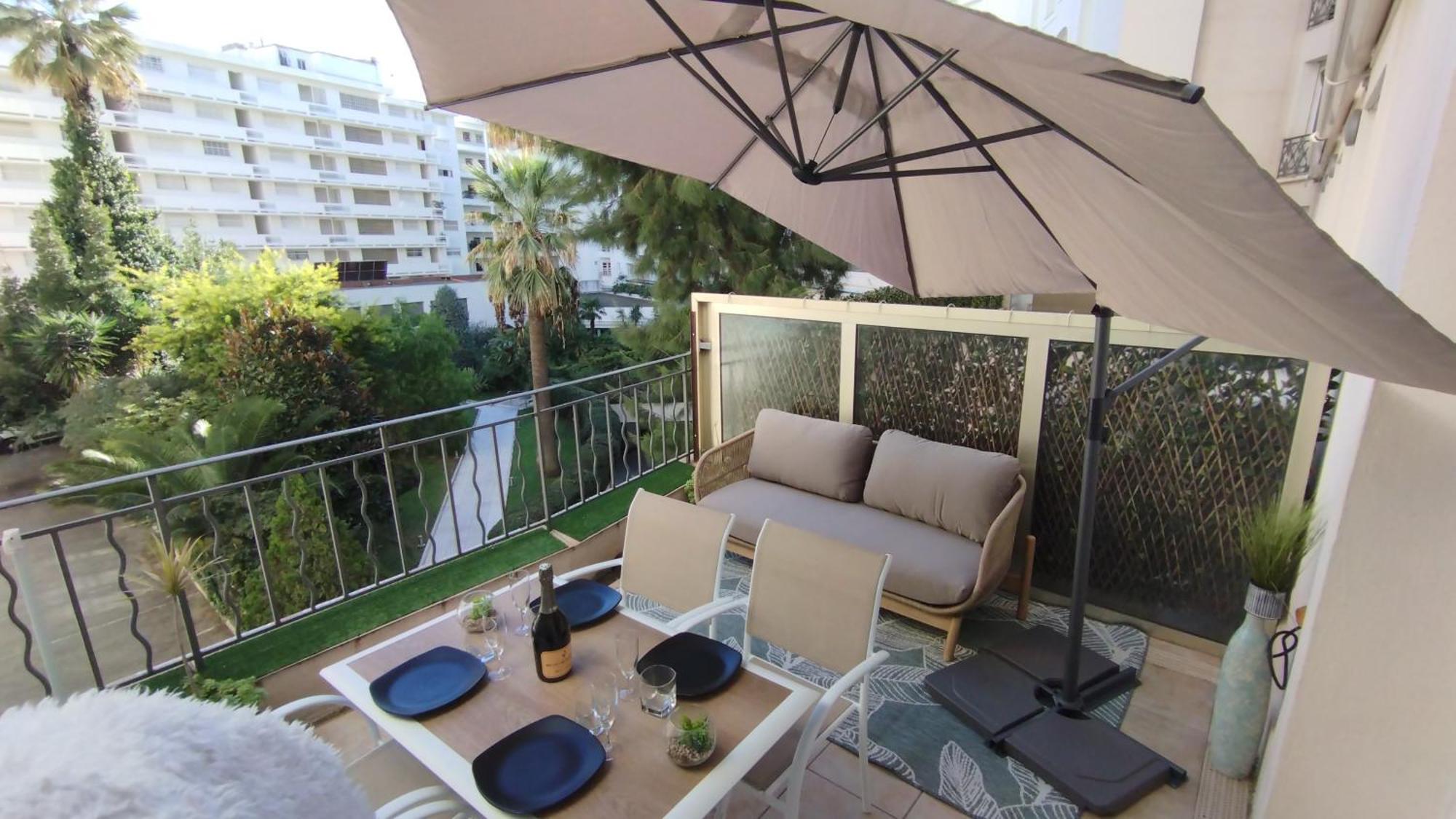 Mythique Miramar Cannes Croisette Terrasse Clim Parking Wifi Exteriör bild
